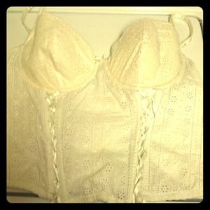 White lane Bryant corset