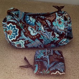 Vera Bradley Bag and matching wallet