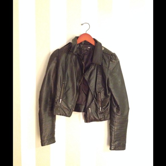 H&M Faux Leather Jacket