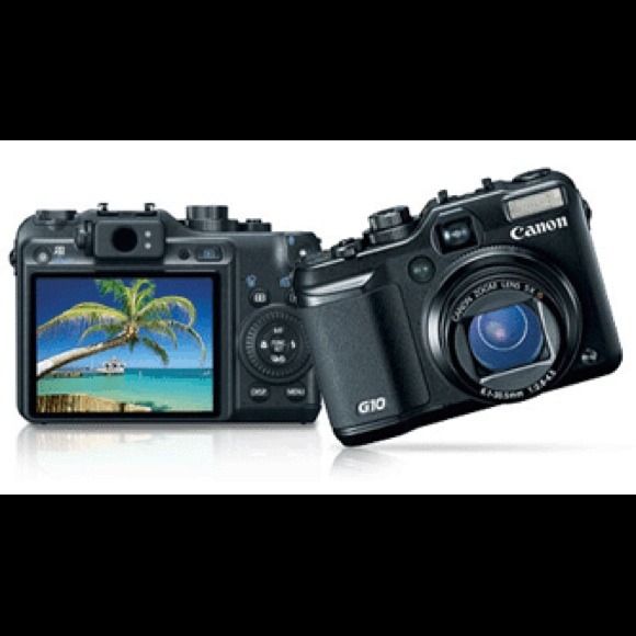 A Power shot G 10 Canon has a little rub spot