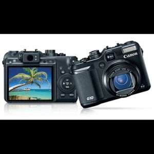 A Power shot G 10 Canon has a little rub spot