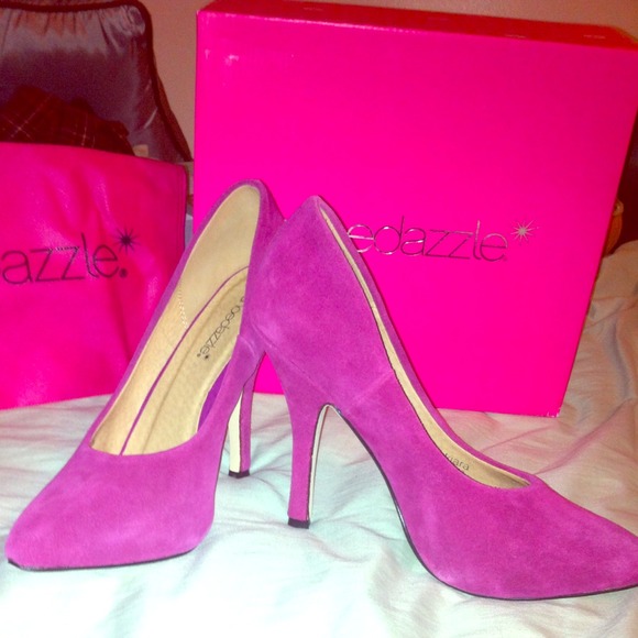 Berry / Magenta Heels.