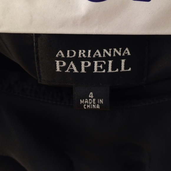 Black Ruffle Front Dress - Picture 3 of 3