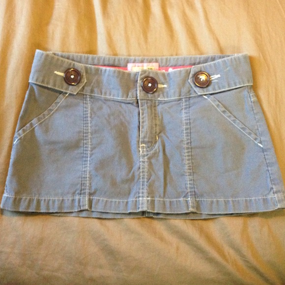 Blue Hollister skirt