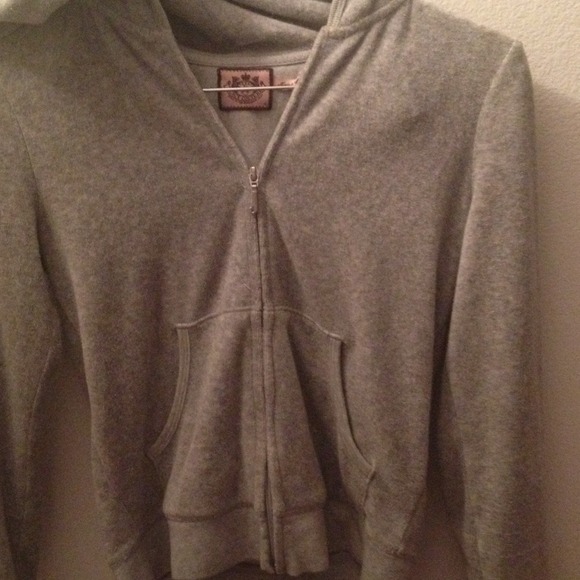 Juicy Couture hoodie with a zipper