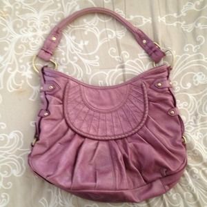 Steven by Steve Madden lavender shoulder bag