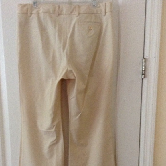 Cream colored slacks - I N C - Picture 2 of 2