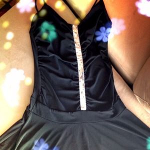NWT 💫Black Sequence Flare Cocktail Dress