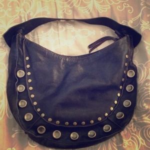 Hype real black leather purse