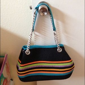 Cute with multi color handbag