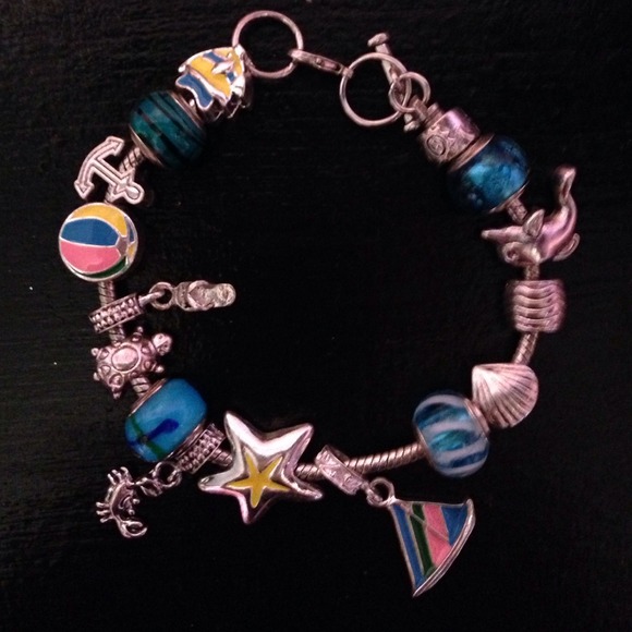 Beach Charm Bracelet