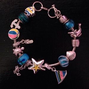 Beach Charm Bracelet