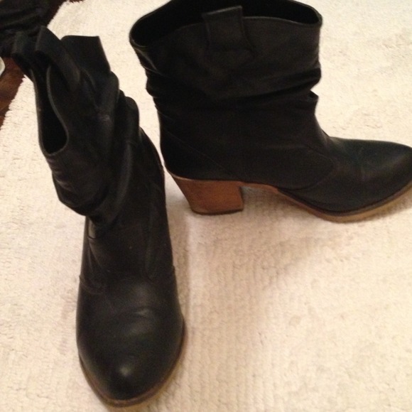 Little black cowgirl boots