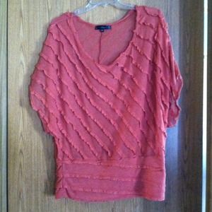 Peach/ coral top