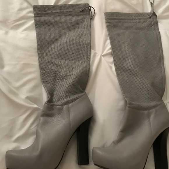 BCBG Gray Fall Boots - Picture 4 of 4