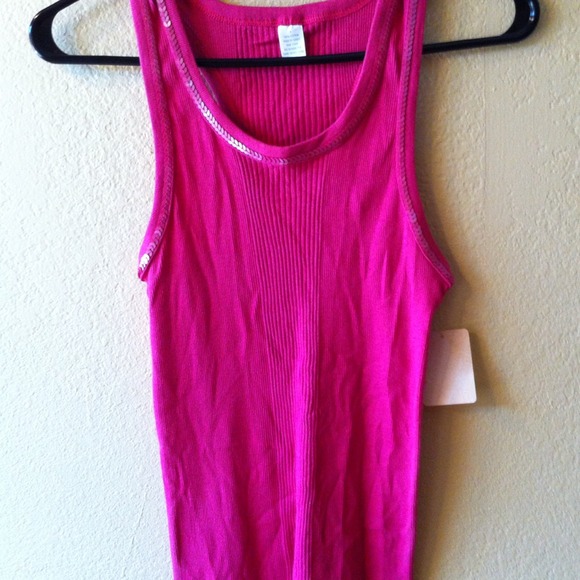 Pink tank