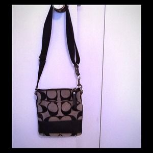 Coach cross body bag
