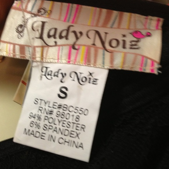 Nwt animal print tunic with lace sleeves & trim - Picture 3 of 4