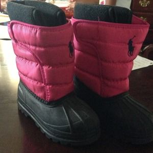Authentic Children's Polo Boots for a Girl size 12