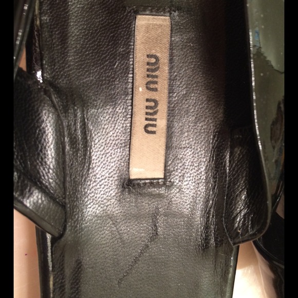 Miu Miu 100% authentic black flats - Picture 3 of 4