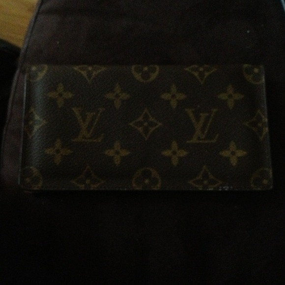 Louis Vuitton checkbook cover