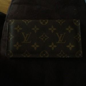 Louis Vuitton checkbook cover