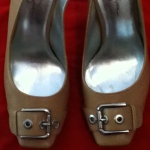 Jessica Simpson sling back heels.