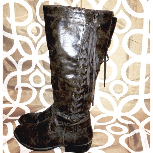 Brown Madden Riding Boots