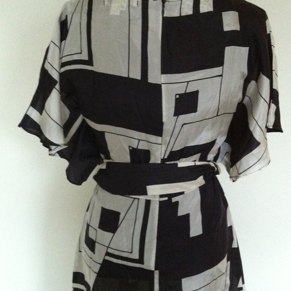 Zara kimono silk top - Picture 3 of 3