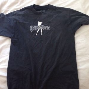 Black hustler shirt