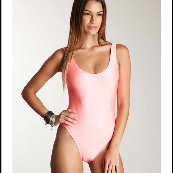 Nylon tricot Malibu one piece swimsuit