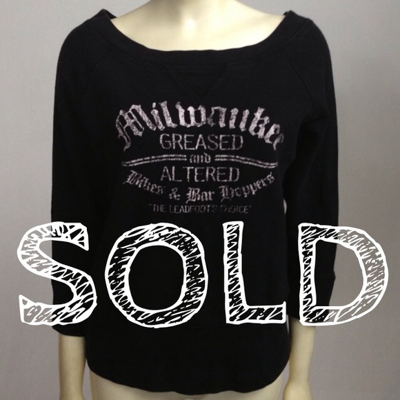 🐱SOLD🐱Biker babe sweatshirt