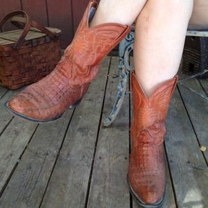 Mexican alligator shoes Clearance