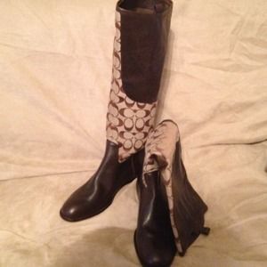 Brand new Coach Boots Never worn
