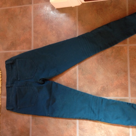 Turquoise forever 21 jeans