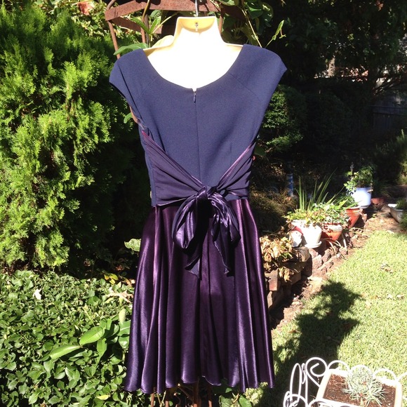 Ann Taylor Purple Dress "HP 3-19-14" - Picture 2 of 3