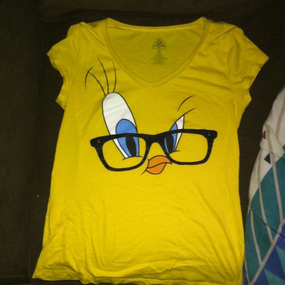 a tweetie bird shirt. size medium
