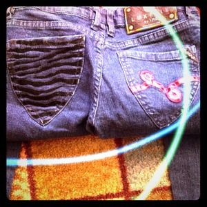 ✨Luxirie by LRG denim print designs skinny jeans