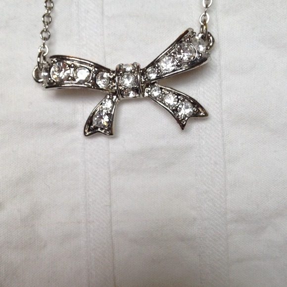 White gold necklace from American Eagle.
