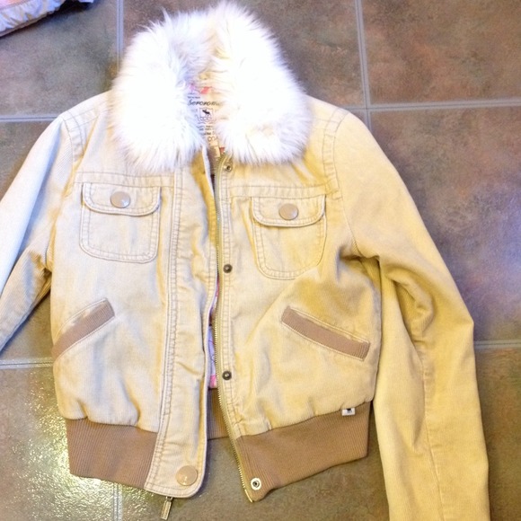 Tan Abercrombie jacket
