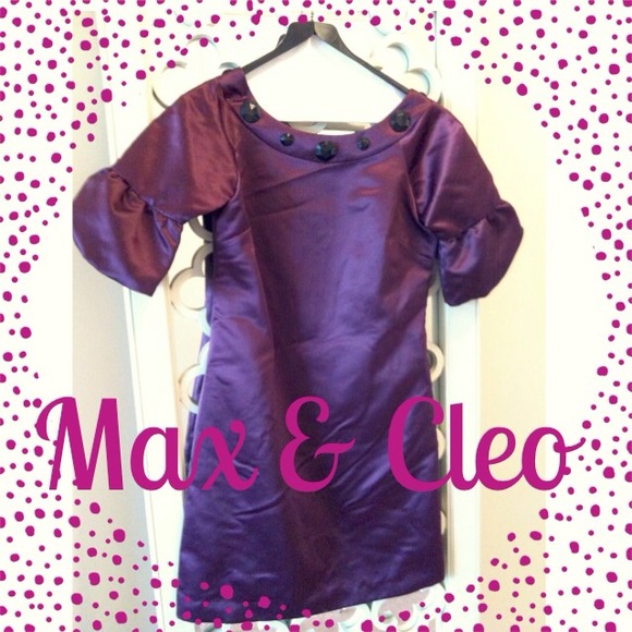 🚫SOLD in Bundle🚫Max & Cleo Deep Purple Dress