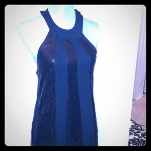 Black INC dress w/ sequins