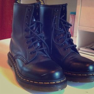 Black Doc Martins