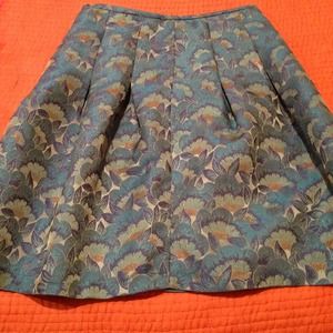 Anthropologie Brocade skirt designer no label