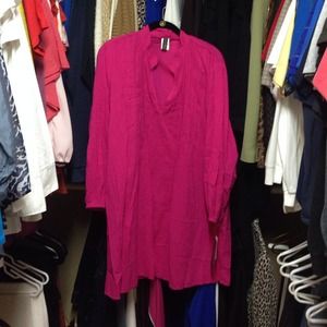 Hot Pink Tunic by Ralph Lauren