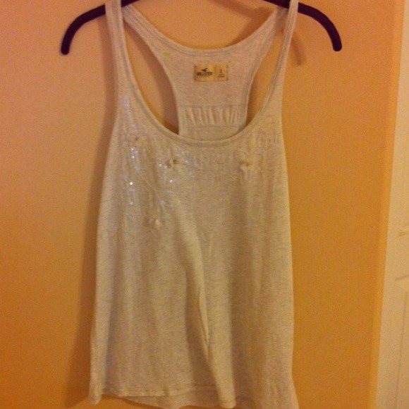 Hollister tank w/ sequin design - Picture 3 of 3