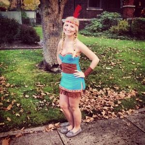 Indian Halloween costume!!