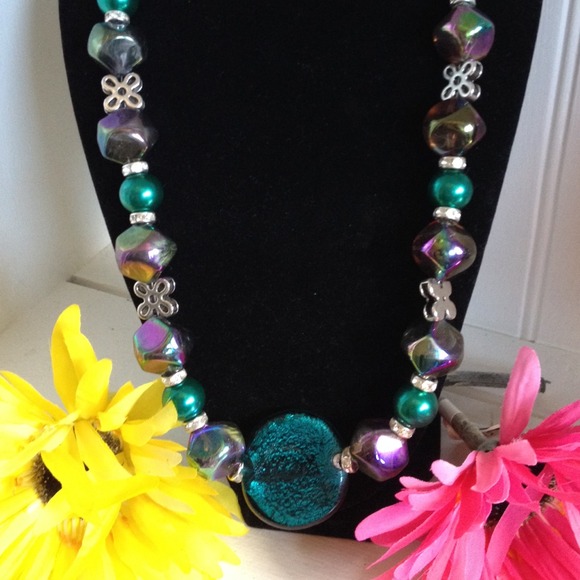 Teal Necklace