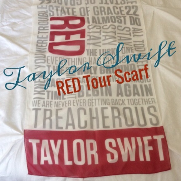 Accessories - Taylor Swift Red Tour Scarf