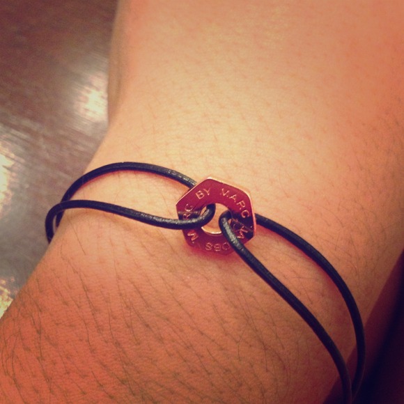 Authentic Marc By Marc Jacobs leather bracelet